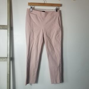 TALBOTS WOMEN'S PINK CROPPED PANTS SIZE 4 PETITE